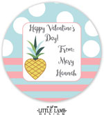 Little Lamb - Valentine's Day Gift Stickers (Pineapple Heart)